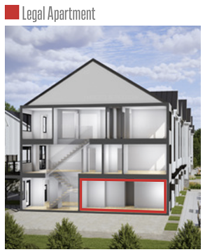 The Mist building section rendering