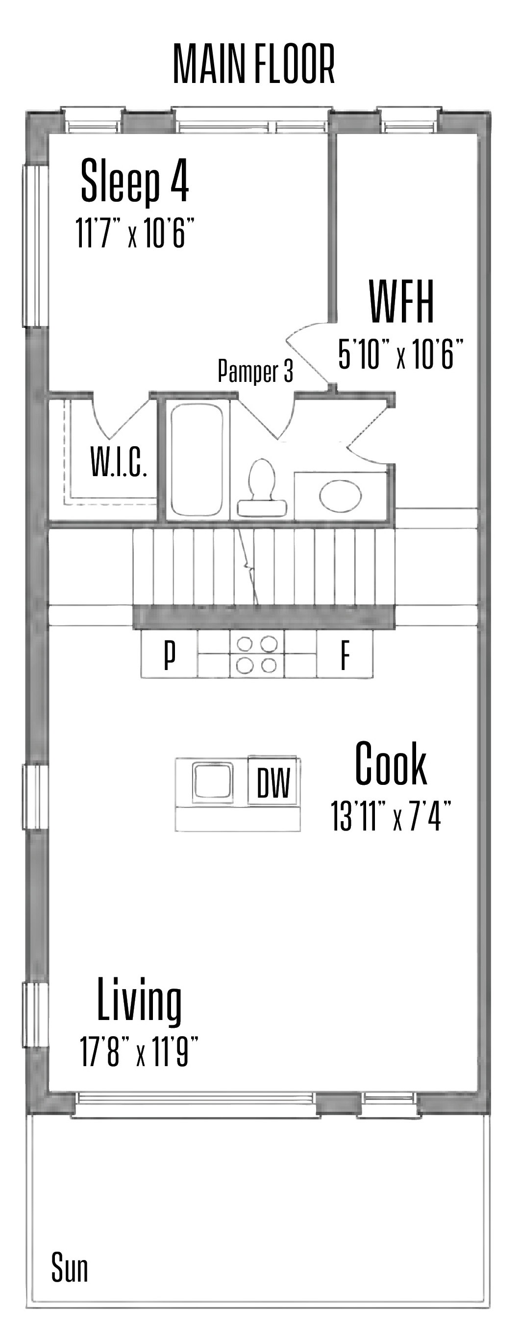 Main Floor – 17 Rainwater Lane